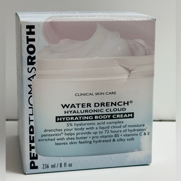 Peter Thomas Roth Other - NEW Peter Thomas Roth Water Drench Hyaluronic Cloud Hydrating Body Cream 8 oz